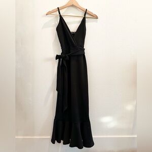 Black Night Out Cocktail / Evening Wear Dress Ruffle